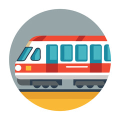 metro train icon design