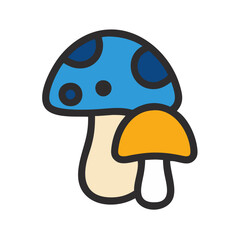 mushroom icon design