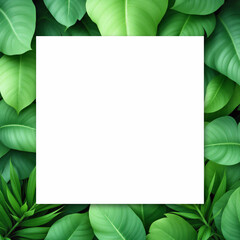 Layers of vibrant tropical leaves overlap in perfect harmony, creating an enchanting natural display. Soft backlight illuminates delicate vein patterns, while rich emerald greens blend seamlessly