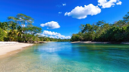 Tropical beach paradise