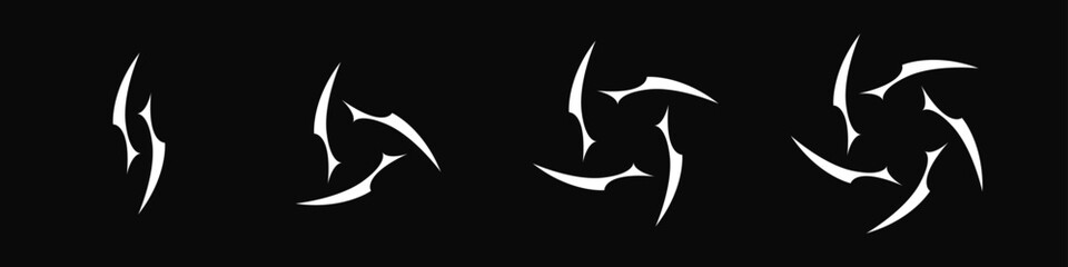 Obraz premium Y2K Style Vector Elements for Retro Creative Design.