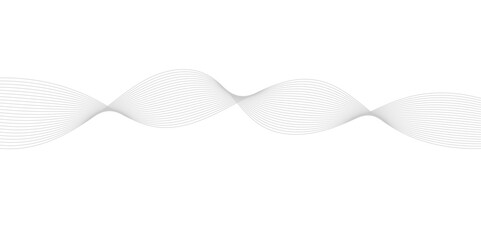 Curved stroke lines wave digital drawing abstract vector lines background 