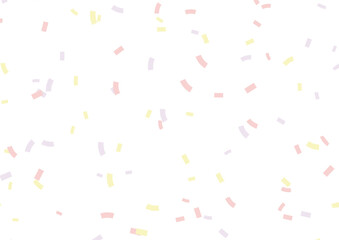 カラフルな紙吹雪の背景素材