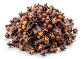 Fototapeta premium cloves isolated on a white background