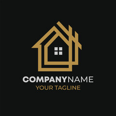 Real Estate & House Logo Design