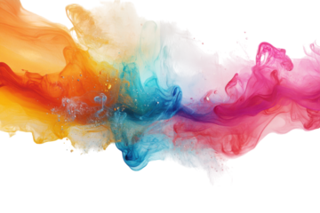 Vibrant swirling colors create an abstract art piece with fluid movement and dynamic energy in a seamless blend