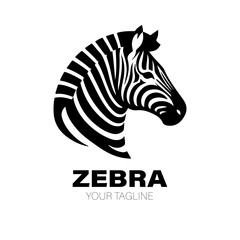 Zebra Logo. Zebra Logo Design. Zebra Logo Brand. Zebra Logo