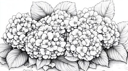 Create a vibrant garden of flowers through coloring a delightful floral arrangement featuring intricate blossoms and lush leaves