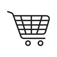 Shopping Cart icon vector image. Suitable for mobile apps, web apps and print media.