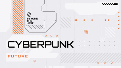 abstract background with  futuristic and cyberpunk style design