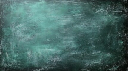 Obraz premium A green chalkboard background with space for text