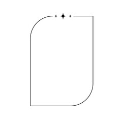 Monoline Frame Minimalist