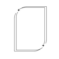Monoline Frame Minimalist