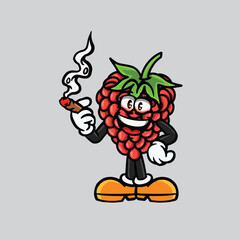 raspberry run relax jump smoking and happy bag weed