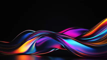 Fotobehang abstract wave © 芷仪 黄