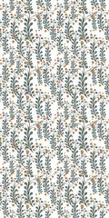 Fototapeta premium Seamless pattern with flowers