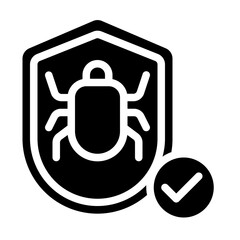 Antivirus Solid Icon