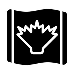 Canada Flag Solid Icon