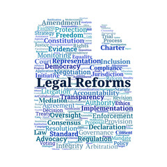 Legal Reforms Word Cloud