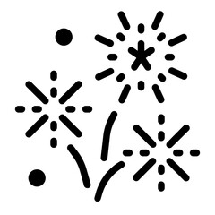 Fireworks Solid Icon