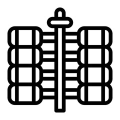 Firecrackers Line Icon