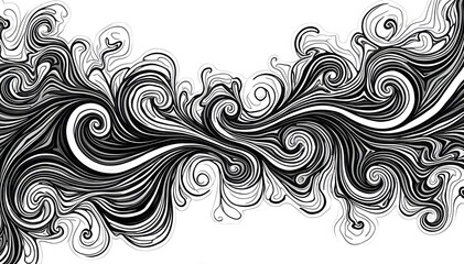 Fototapeta premium Abstract Swirling Patterns