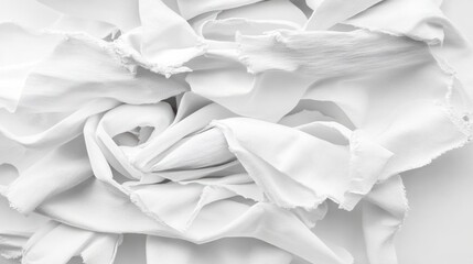 Obraz premium Creative textile art display studio photography minimalist close-up texture exploration