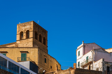 Fototapeta premium views of the vllage of ferrandina, matera, basilicata
