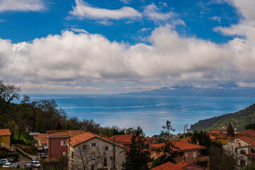 Fototapeta premium views of the village of Maratea, Potenza province, Basilicata
