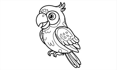 A cute vector art illustration