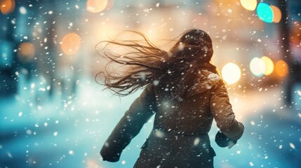 Winter Wonderland: A Girl's Snowy Escape