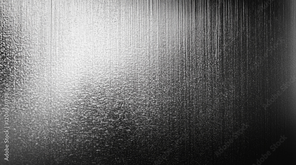 Leinwandbilder abstract black and white background with a fine metal texture, illuminated by soft light from above.