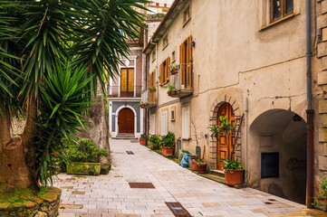 views of the village of Maratea, Potenza province, Basilicata
