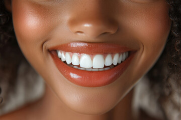 Obraz premium Woman beaming with joy amid blooming sunflowers, a bright splash of color against a vivid blue sky.