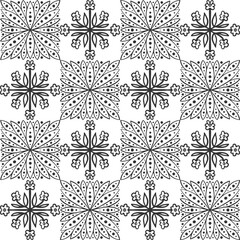 Abstract seamless pattern. Modern stylish abstract texture.