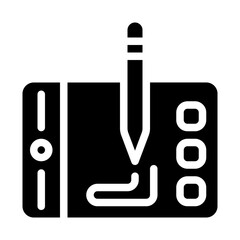 Pet Tablet Solid Icon