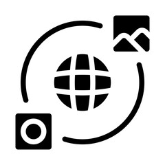 Social Media Solid Icon