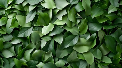 Obraz premium lush green leaf background texture - • nature & botanicals