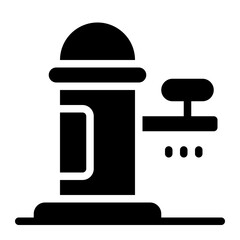Watering Solid Icon