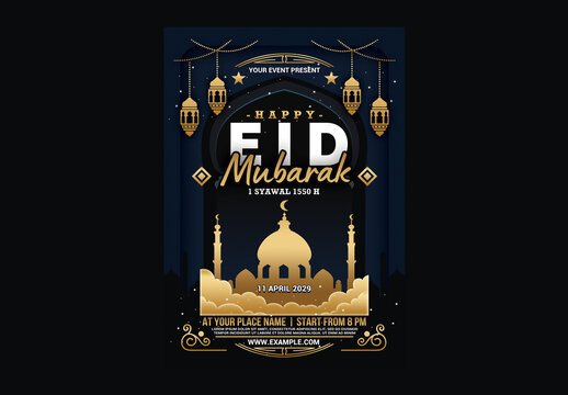 Eid Mubarak Flyer