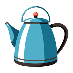 Kettle vector art illustrator.