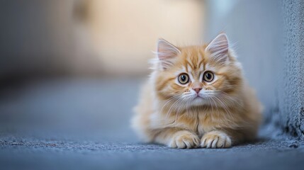 Obraz premium Cute Kitten Portrait