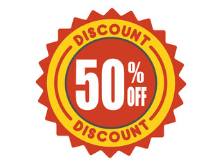 Discount Sale Marketing Design vector