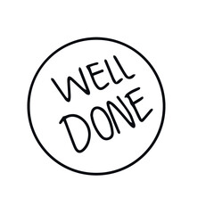 outline black color to journal weekly element doodles design