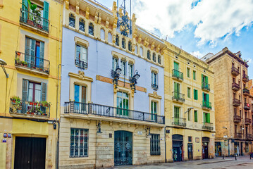 Gracia, grace district area of the Mediterranean city of Barcelona.