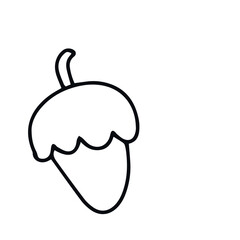 outline black color to journal weekly element doodles design