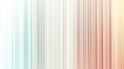 Obraz premium Abstract vertical lines create a colorful gradient pattern in soft hues of blue, pink, and white during daylight hours. Mocha Mousse trend color 2025