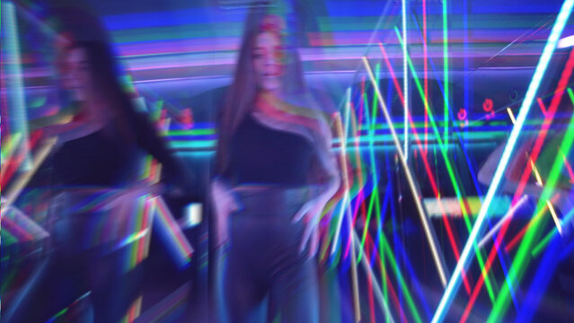 Dynamic RGB Shift Transitions