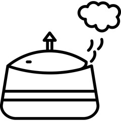 Steaming Icon