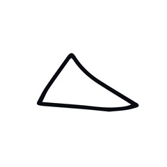 outline black color to journal weekly element doodles design